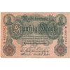 Germany 1910 50 Mark Note, F