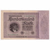 Germany 1923 100,000 Mark Note, w/o T VF