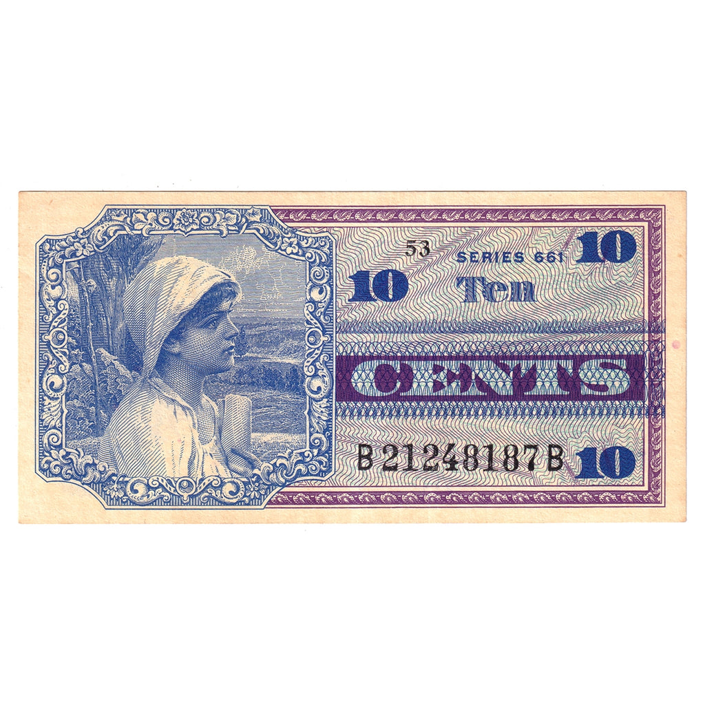 USA 1968-69 10-cent Series 661 KL#M65, AU-UNC