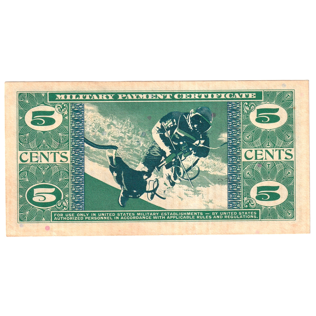 USA 1969-70 5-cent Series 681 KL#M75, AU-UNC