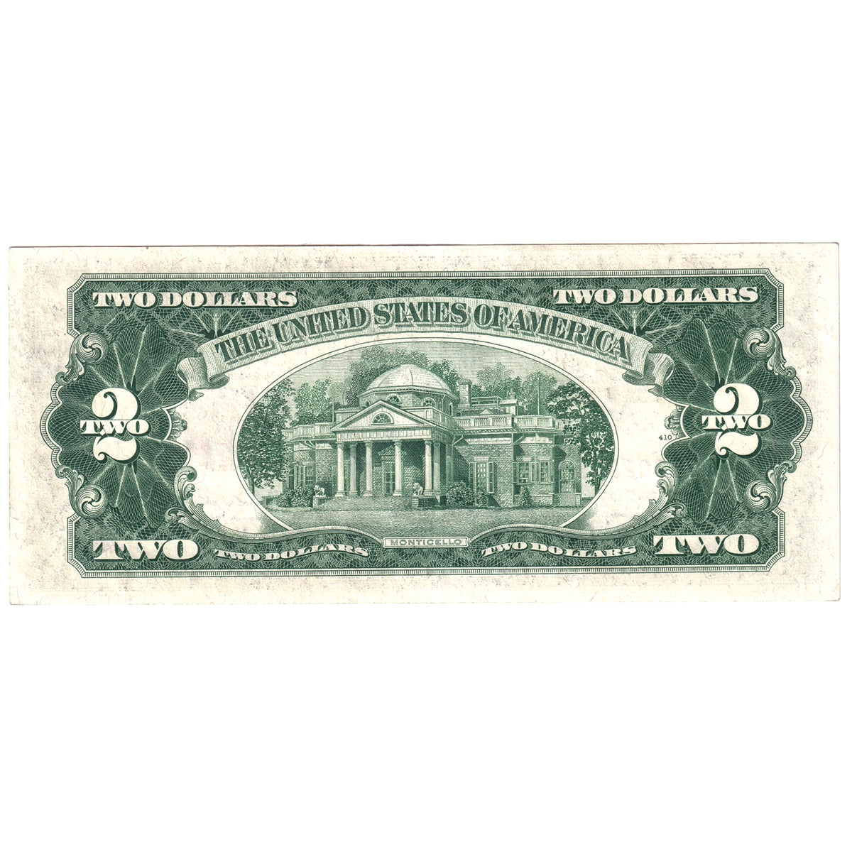 USA 1953C $2 Note, FR #1512, Granahan-Dillon, UNC