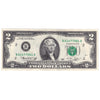 USA 1976 $2 Note, FR #1935B, Neff-Simon, New York, AU