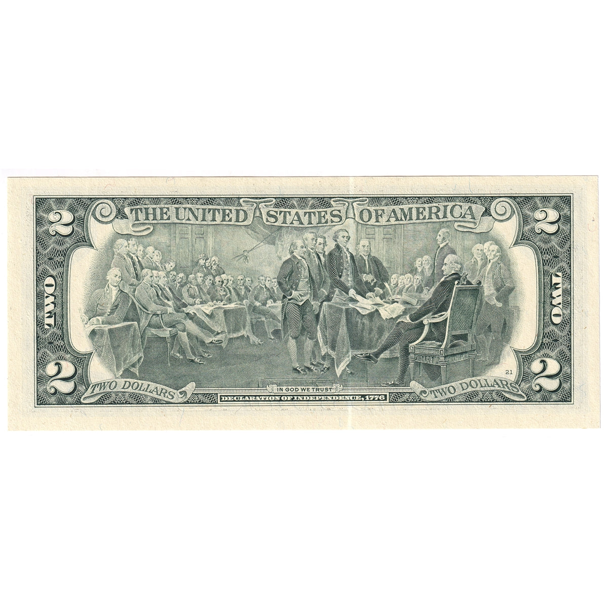 USA 2003A $2 Note, KL#4684L, San Francisco, UNC