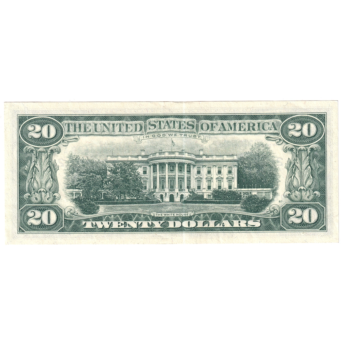 USA 1969 $20 Note, FR #2067B, New York, AU