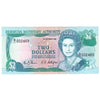 Bermuda 1988 2 Dollar Note, Pick #34a, AU