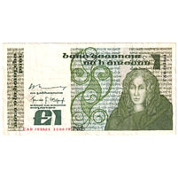 Ireland 1978-81 1 Pound Note, E137, VF-EF