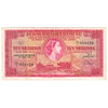 Bermuda 1957 10 Shilling Note, Pick #19b, F-VF