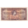 Bermuda 1957 5 Shilling Note, Pick #18b, VG