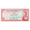 East Caribbean States 1965 1 Dollar Note, Pick #13d, Signature 7, EF