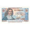 St. Pierre-et-Miquelon 1947 10 Franc Note, Pick #42a, UNC