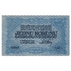 Czechoslovakia 1919 1 Koruna Note, Pick #6a, EF