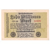 Germany 1923 10,000,000 Mark Note, Pick #106d, AU