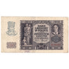 Poland 1940 20 Zlotych Note, Pick #95, F