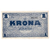 Iceland 1941 1 Krona Note, Pick #22h, EF