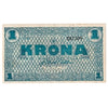 Iceland 1941 1 Krona Note, Pick #22b, AU