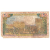 French Antilles Note Pick #7b 1964 5 Francs, Sign 2, Very Fine (damaged)