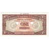 Great Britain 1962 1 Shilling Note, Pick #M32b Remainder, UNC