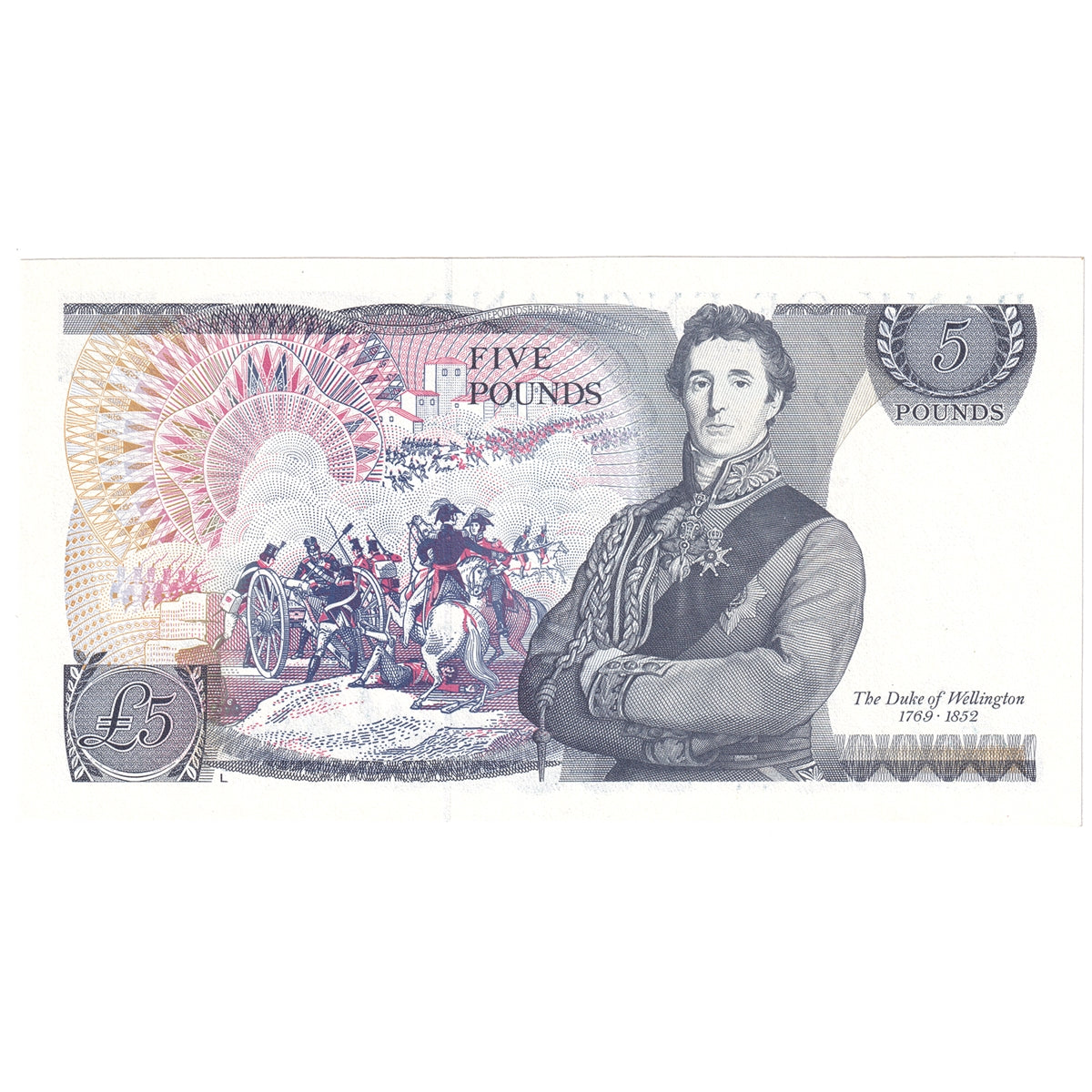 Great Britain 1988 5 Pound Note, BE117c, UNC