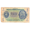 Libya 1943 2 Lire Note, Pick #M2a, F