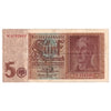 Germany 1942 5 Reichsmark Note, Pick #186a, F-VF