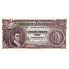 Colombia 1965 20 Pesos Note, Pick #401c Oro, UNC
