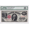 United States Note FR #39 1917 Legal Tender $1 Speelman-White PMG Certified VF-35