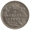 1888 Canada 5-cents EF-AU (EF-45) Scratched