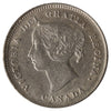 1888 Canada 5-cents EF-AU (EF-45) Scratched