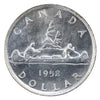 1952 WL 2/2 Canada Dollar ICCS Certified MS63