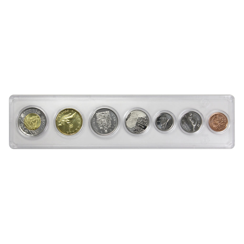 2012 Canada 7-coin Year Set in Snap Lock Case