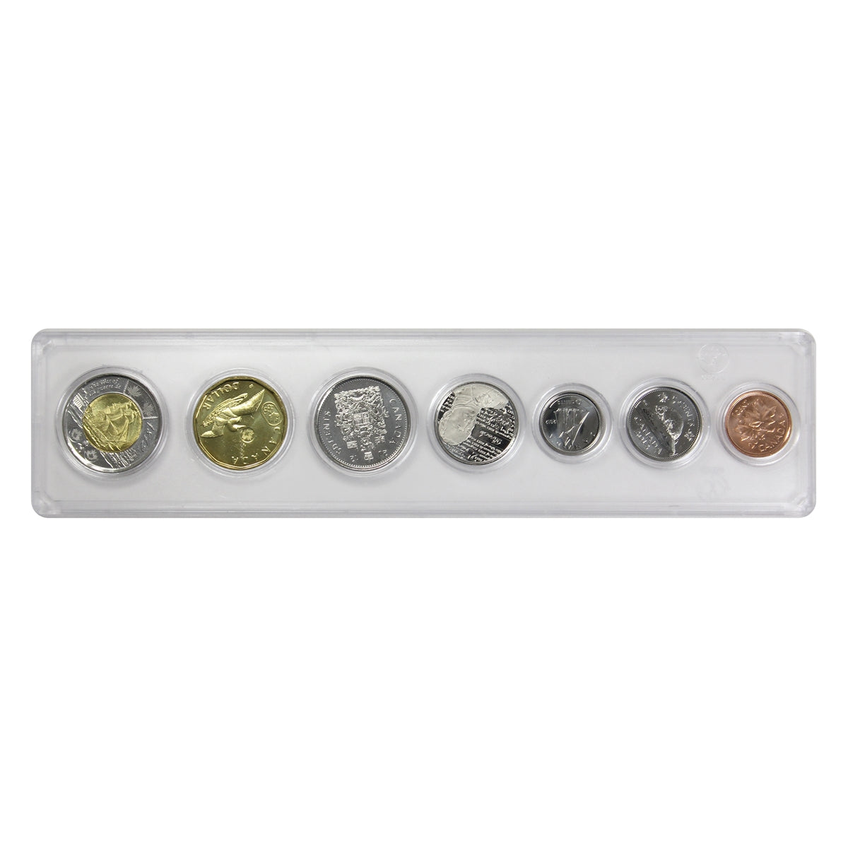 2012 Canada 7-coin Year Set in Snap Lock Case