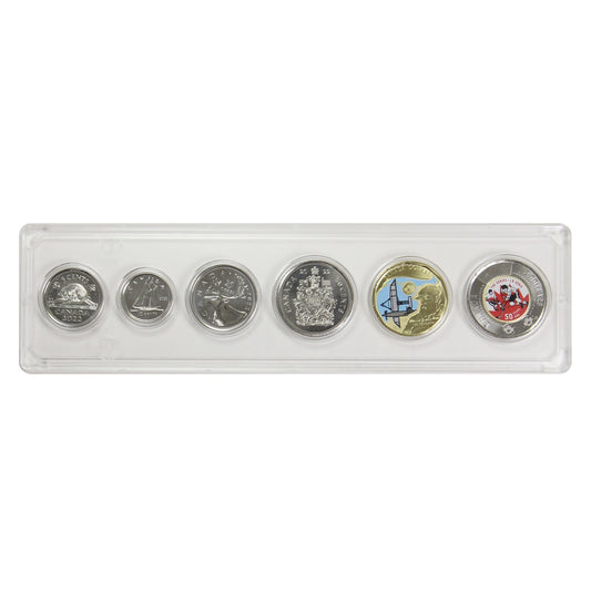 2022 Canada 6-coin Year Set in Snap Lock Case