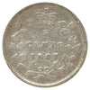 1887 Canada 5-cents Very Good (VG8) Scratched