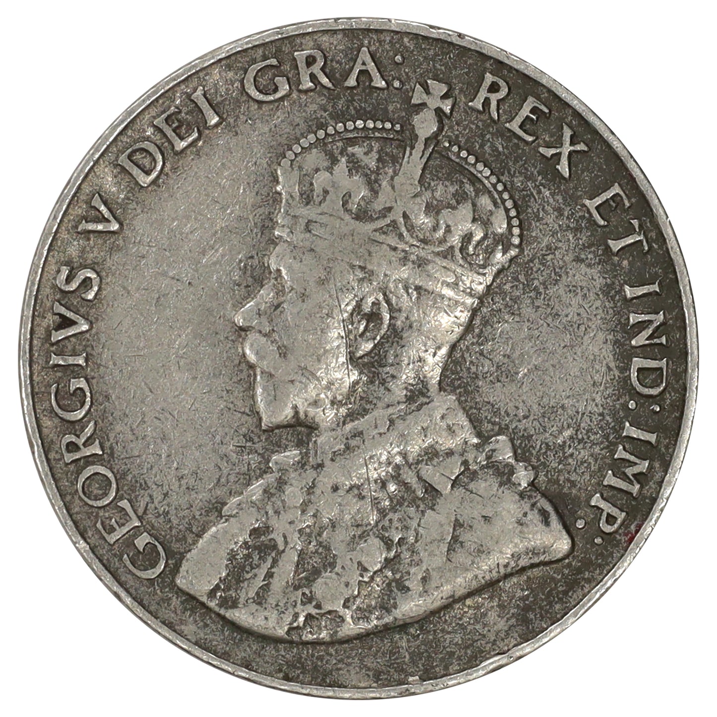 1927 Canada 5-cents Very Fine (VF20) Scratched, nicks, or impaired