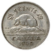 1940 Canada 5-cents EF-AU (EF45) Scratched, nicks, or impaired