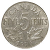 1936 Canada 5-cents Very Fine (VF20) Scratched, Cleaned or Impaired