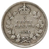 1906 Canada 5-cents Very Good (VG8) Scratched, marks, or impaired