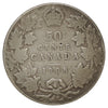 1908 Canada 50-cents G-VG (G6) Nicks, cleaned, or impaired