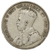 1929 Canada 50-cents VG-F (VG10) Scratched, cleaned, or impaired