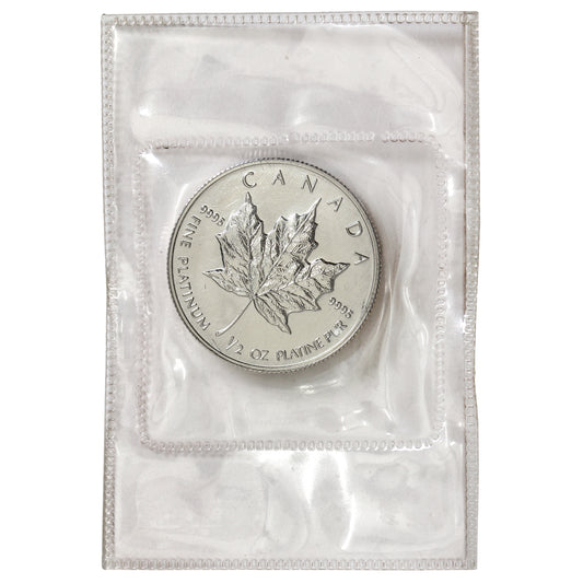 1988 Canada $20 1/2oz Platinum Maple Leaf SEALED (No Tax) No CREDIT CARD OR PAYPAL.