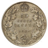 1920 Small 0 Canada 50-cents VG-F (VG10) Scratched, bent, or impaired