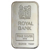 Vintage Royal Bank 1oz Silver Bar ~1989 by JM (<1,000 Mintage) No Tax - Toned