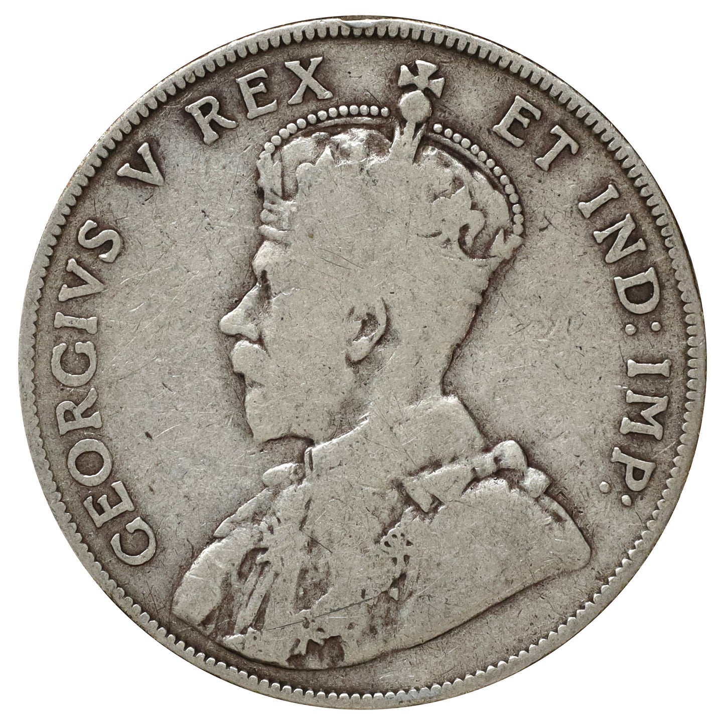 1911 Canada 50-cents G-VG (G6) Scratched, nicks, or impaired