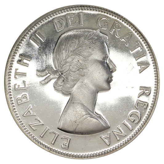 1958 Canada 50-cents Proof Like (Scratched or impaired)