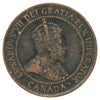 1902 Canada 1-cent Fine (F12) Scratched, Cleaned or Impaired