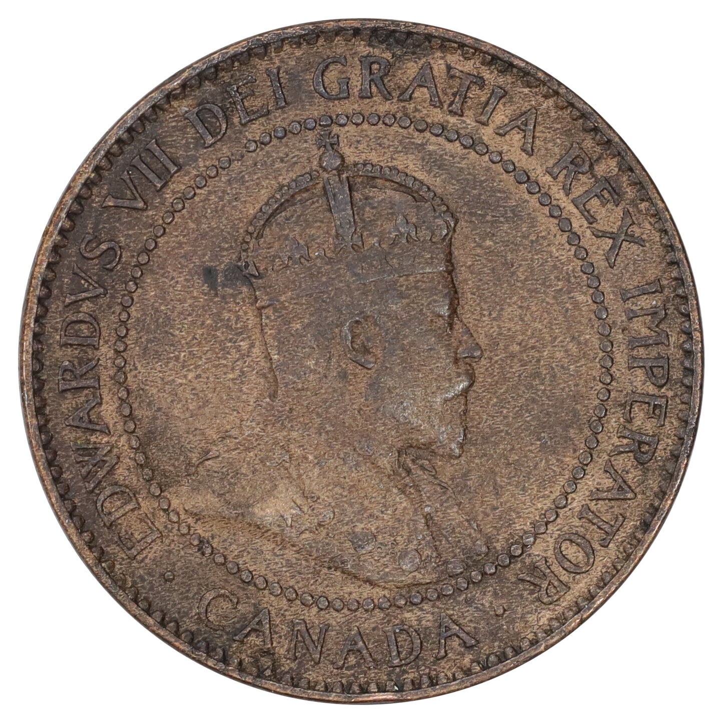 1904 Canada 1-cent Very Fine (VF20) Corrosion, scratched, or impaired