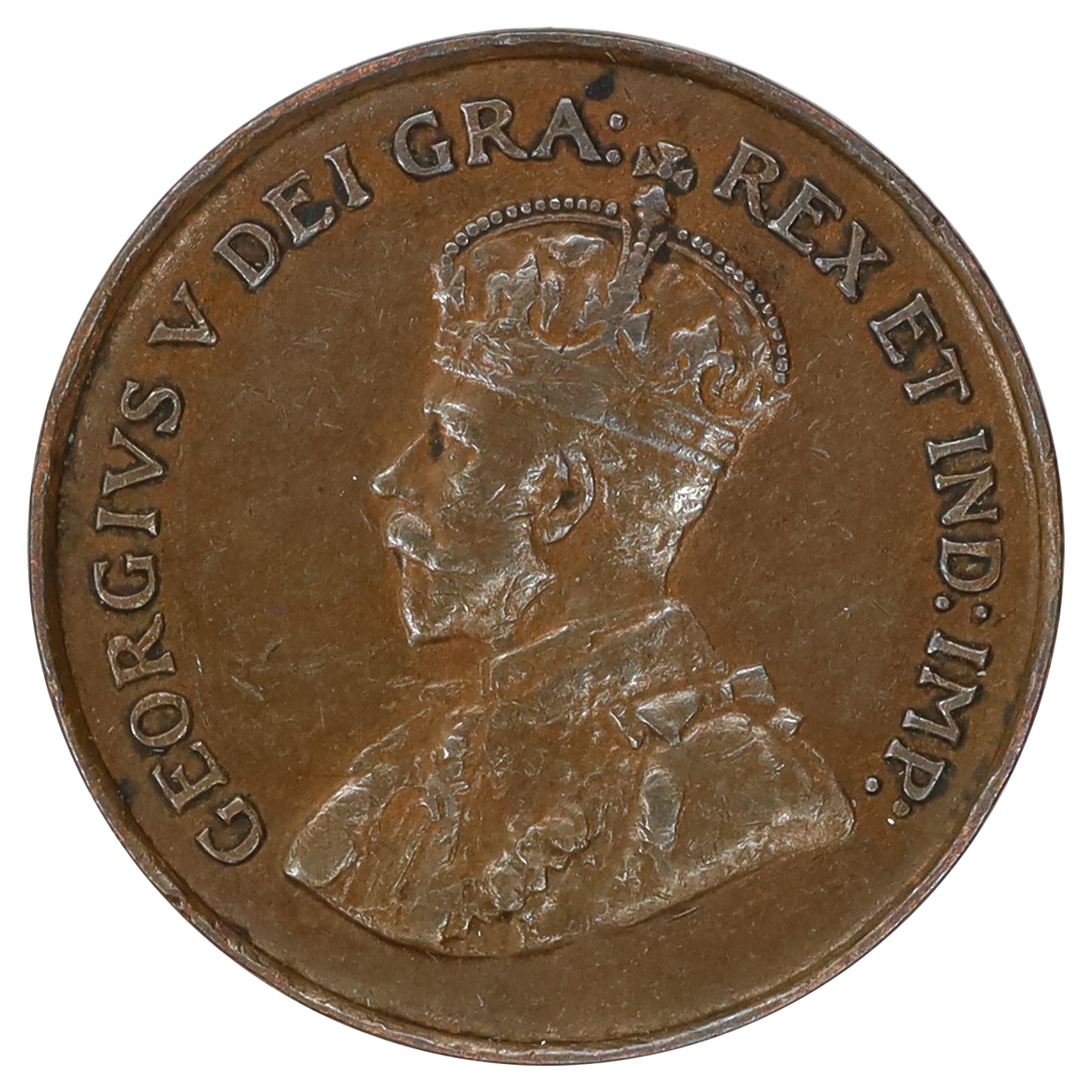 1930 Canada 1-cent VF-EF (VF30) Cleaned, Scratched or Impaired
