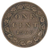 1908 Canada 1-cent VG-F (VG10) Corrosion, scratched, or impaired