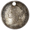 1880H Obv. 3 Canada 5-cents Good (G4) Scratched, Cleaned or Impaired