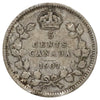 1907 Canada 5-cents VG-F (VG10) Scratched, cleaned, or impaired
